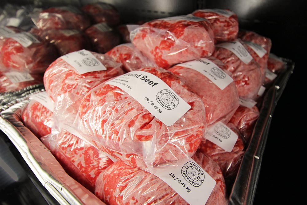 Ground Beef at Vanessa Meats